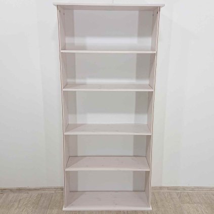 Policový regál z borovicového dřeva 77x165 cm