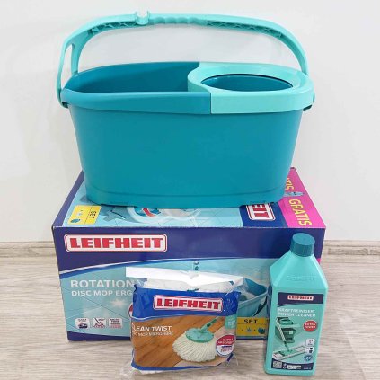 Mop s kbelíkem Rotation Disc Ergo Leifheit