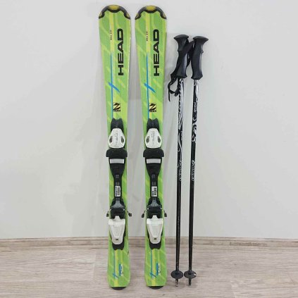 Dětské lyže 107 cm Head s hůlkami
