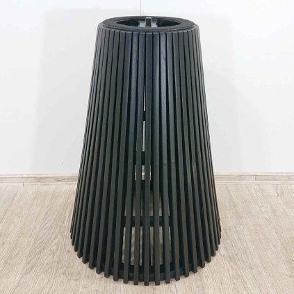 Černé podnoží z teakového dřeva pro jídelní stůl Jeanette Kave Home