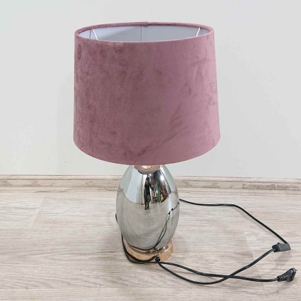 Vínová stolní lampa 52 cm