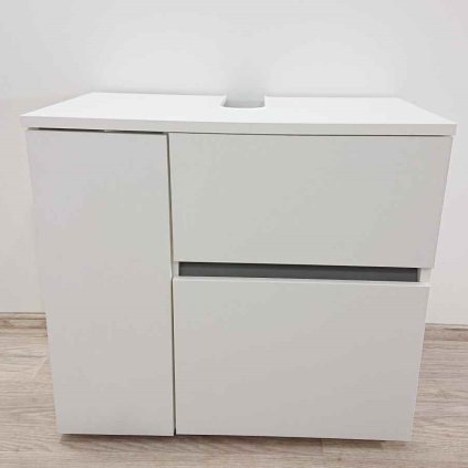 Bílá umyvadlová skříňka Wisla 60x55 cm Storaa