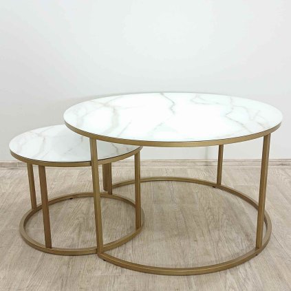 Konferenční stolky sada 2 ks Leonor Kave Home