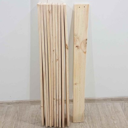 Dřevěný postelový rošt šířka 90 cm