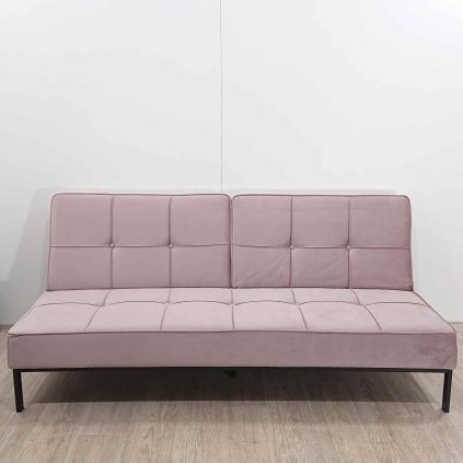 Růžová rozkládací pohovka Perugia Actona