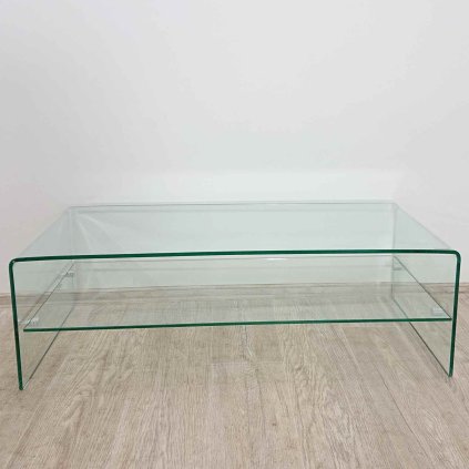 Skleněný konferenční stolek Burano Kave Home