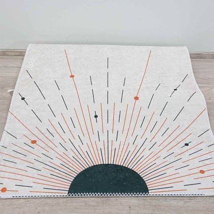 Krémový pratelný koberec Sunrise 80x135 cm Vitaus