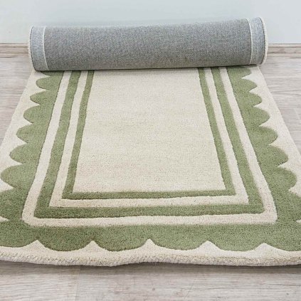 Vlněný běhoun 80x230 cm Lois Scallop Flair Rugs
