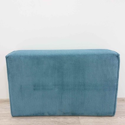 Tyrkysová područka k pohovce 96x59 cm