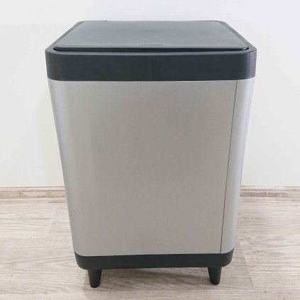 Stříbrný dotykový odpadkový koš 60l Berlino DEA HOME