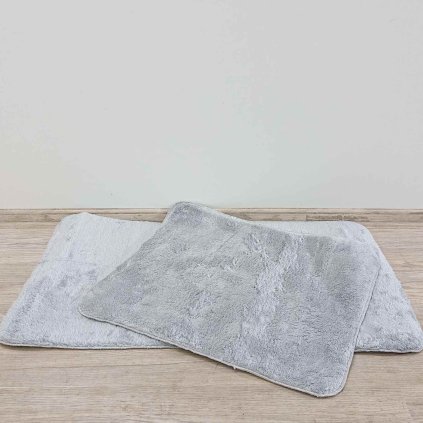 Světle šedá koupelnová předložka set 2 ks Mila Home