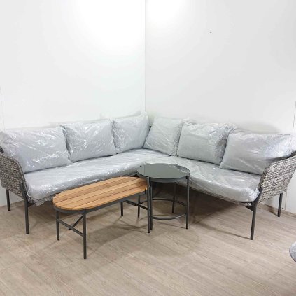 Zahradní set nábytku s rohovou sedačkou Bonami Selection Altea