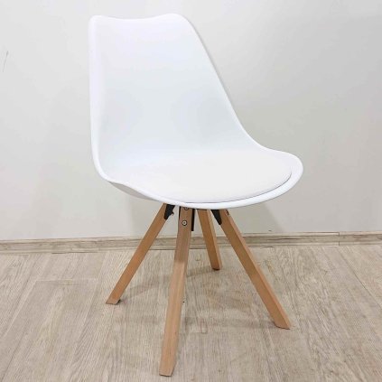 Bílá jídelní židle Gina Bonami Essentials