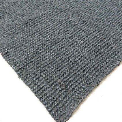 Černý jutový koberec Bouclé 160x230 cm Hanse Home