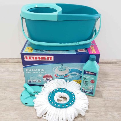 Mop s kbelíkem Rotation Disc Ergo Leifheit