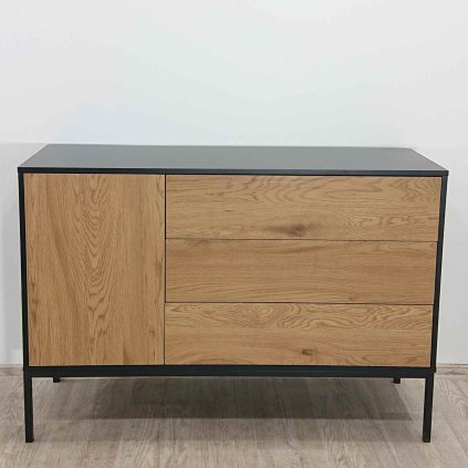 Komoda v dekoru dubu 120x82 cm Seaford Actona