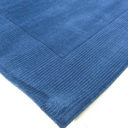 Ručně tkaný vlněný koberec 160x230 cm Textured Wool Border Flair Rugs