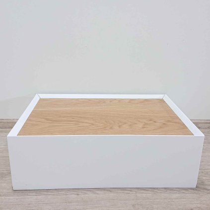 Bílý noční stolek Arista Teulat