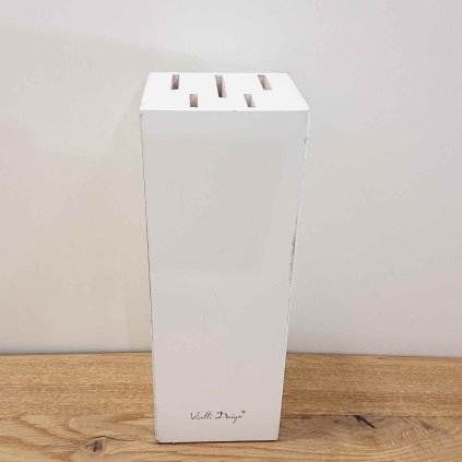 Bílý blok na nože Vialli Design