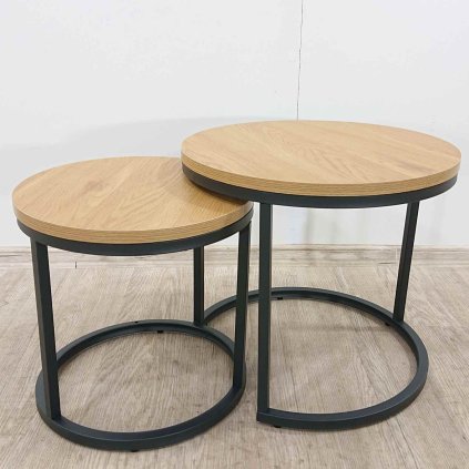 Odkládací stolky sada 2 ks Spiro Actona