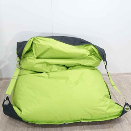 Zelený sedací vak