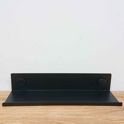 Černá přídavná polička 40 cm Jet Wenko
