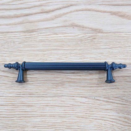 Nábytková úchytka kov černá 18 cm