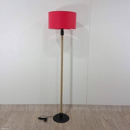 Lampa s červeným stínítkem lampa Kate Lo