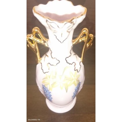 Vázička růžový porcelán