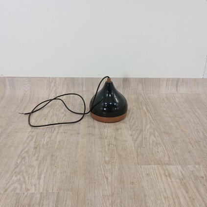 Závěsné svítidlo v černo-měděné barvě Opviq lights Yildo, o 17 cm