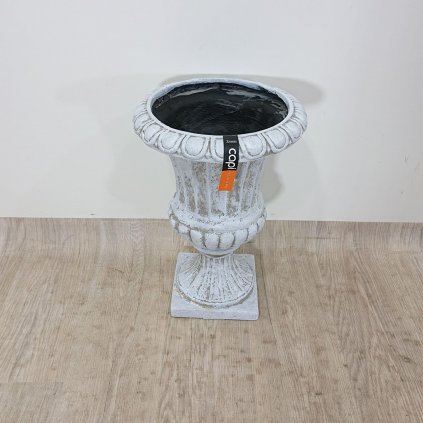 Béžový dekorativní květináč Big Pots French, o 38 cm