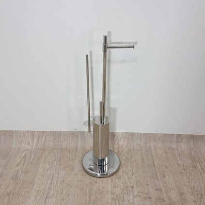 Toaletní kartáč s držákem na toaletní papír Wenko Universalo Neo