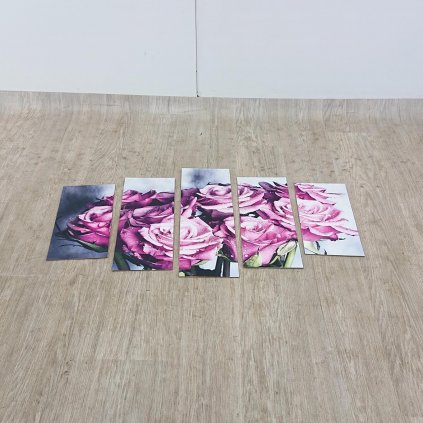 Vícedílný obraz Bouquet, 110 x 60 cm
