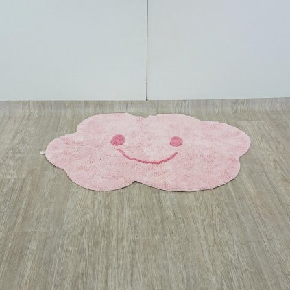 Dětský růžový koberec Nattiot Nimbus, 75 x 115 cm