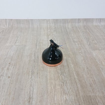 Závěsné svítidlo v černo-měděné barvě Opviq lights Yildo, o 17 cm