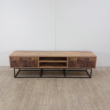 TV stolek Symbio Dark, délka 180 cm