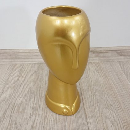 Dekorativní váza ve zlaté barvě Leonique Madilynn