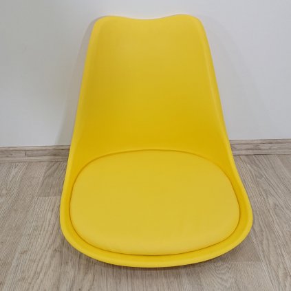 Žlutá židle loomi.design Retro - sedák
