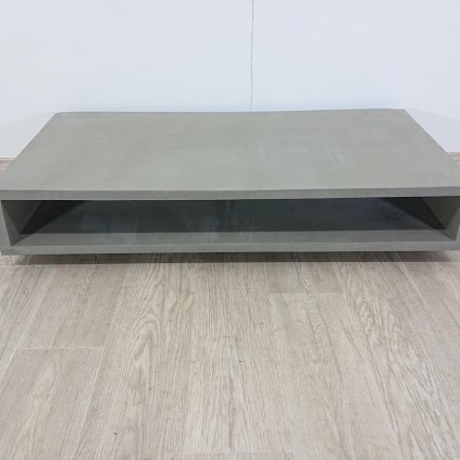 Betonový odkládací stolek Lyon Béton Monobloc, 130 x 70 cm