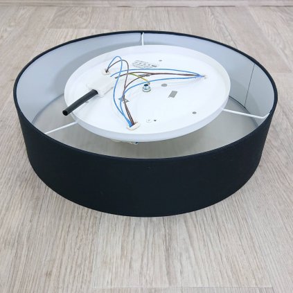 Černé stropní svítidlo Sotto Luce MIKA, 40 cm