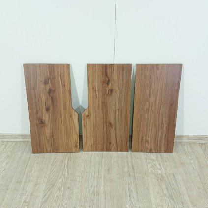 Hnědé čelo nábytkové sada 3 ks