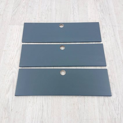 Čelo zásuvky z masivního borovicového dřeva sada 3 ks