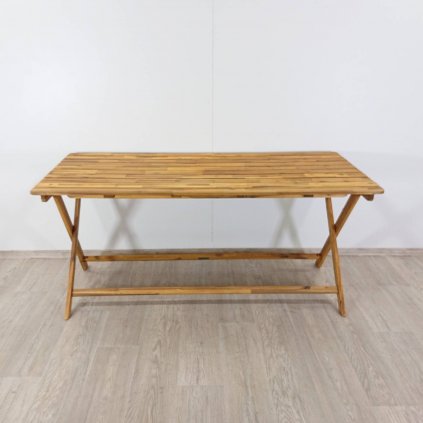 Zahradní stůl z akáciového dřeva Bonami Essentials Natur, 171 x 88 cm