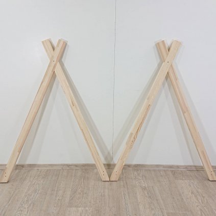 Konstrukce pro domečkovou postel teepee
