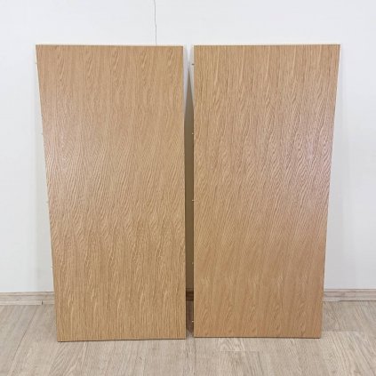 Přídavná deska k jídelnímu stolu sada 2 ks