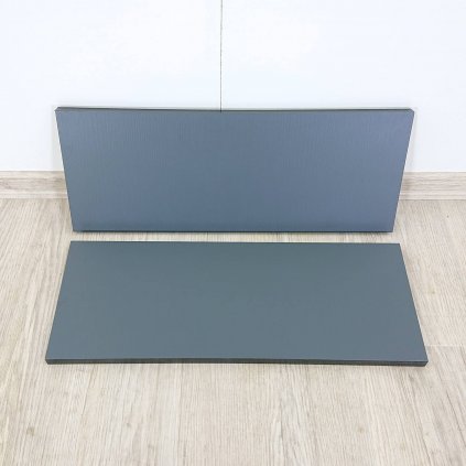 Antracitové čelo k zásuvce sada 2 ks