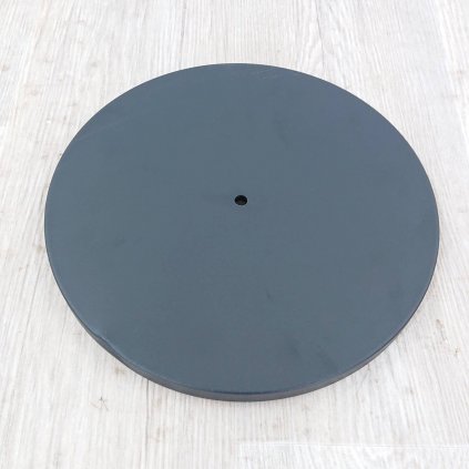 Černý kovový podstavec 30 cm
