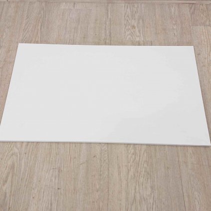 Bílá deska 58x99 cm