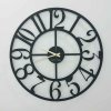 Nástěnné kovové hodiny Clasic, o 70 cm