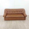 Hnědý rozkládací gauč 200 cm